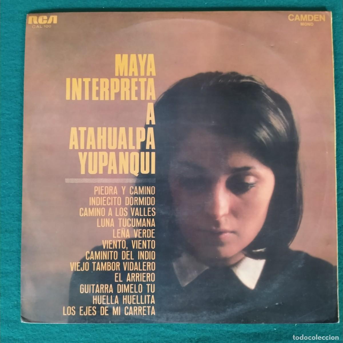 Discos de vinilo: Maya &ndash; Maya Interpreta A Atahualpa Yupanqui - Foto 1
