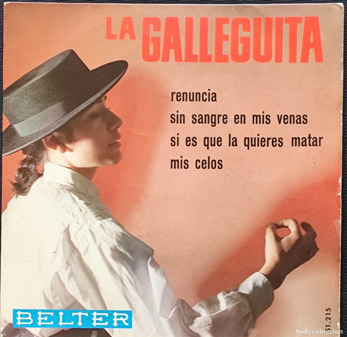 Discos de vinilo: SINGLE LA GALLEGUITA - Foto 1