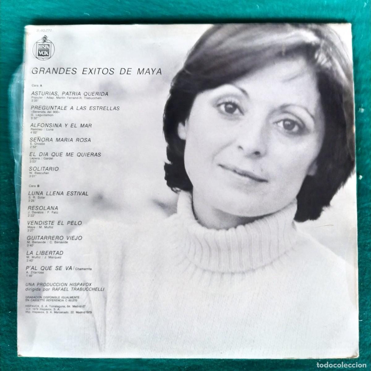 Discos de vinilo: Maya &ndash; Grandes &Eacute;xitos De Maya - Foto 2