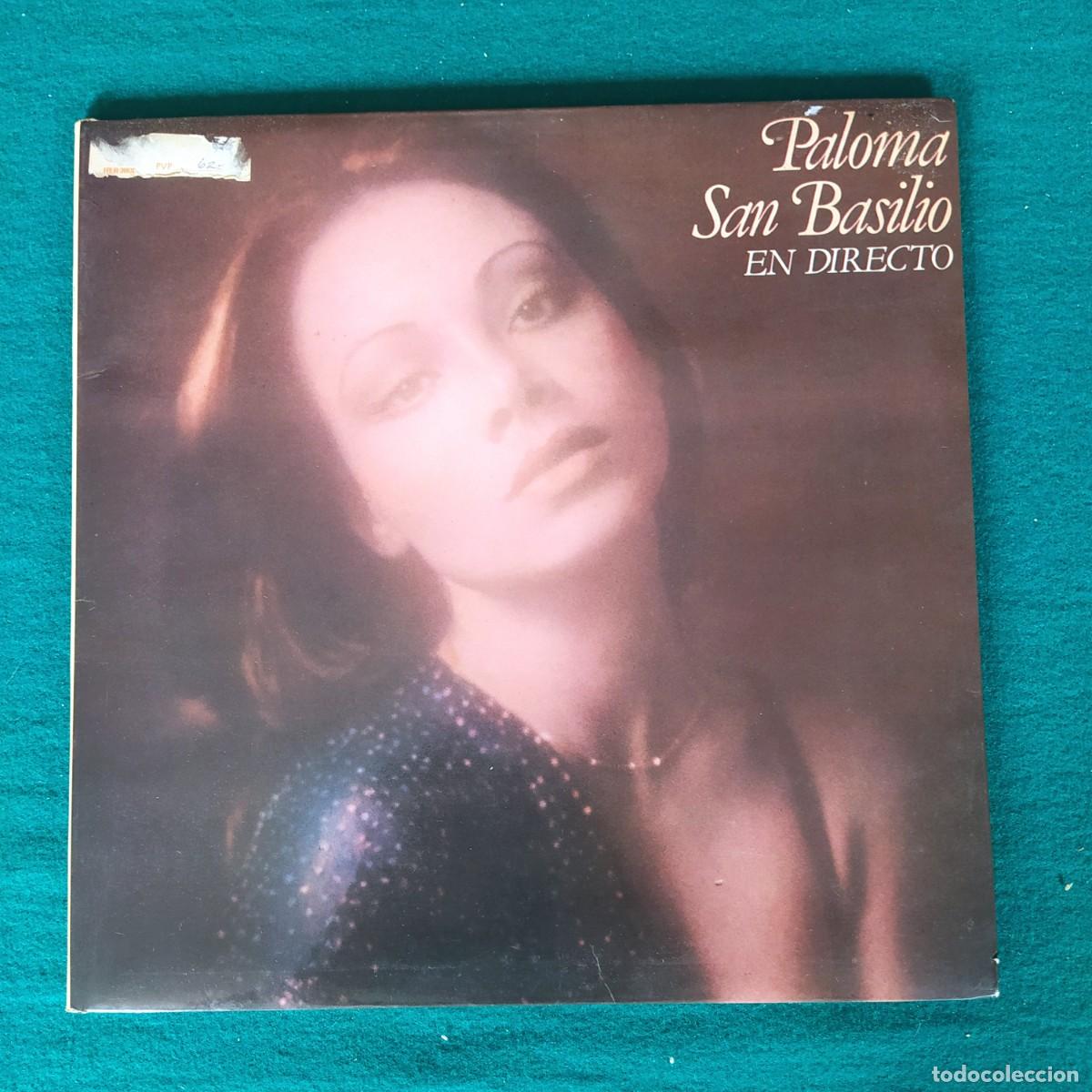 Discos de vinilo: Paloma San Basilio &ndash; En Directo - Foto 1