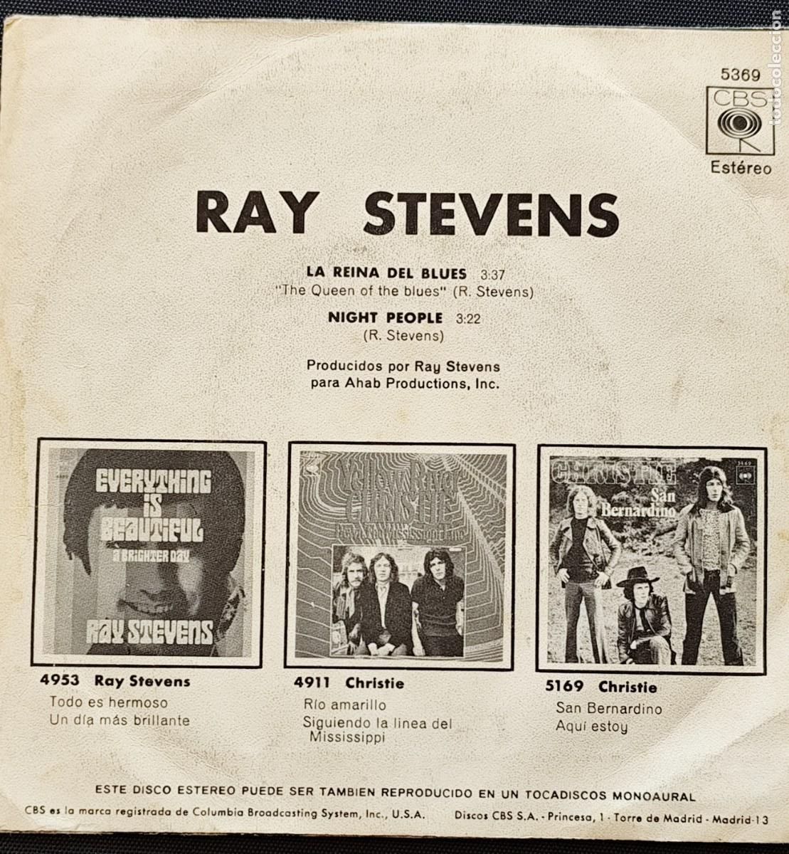 Discos de vinilo: SINGLE RAY STEVENS, LA REINA DEL BLUES - Foto 2