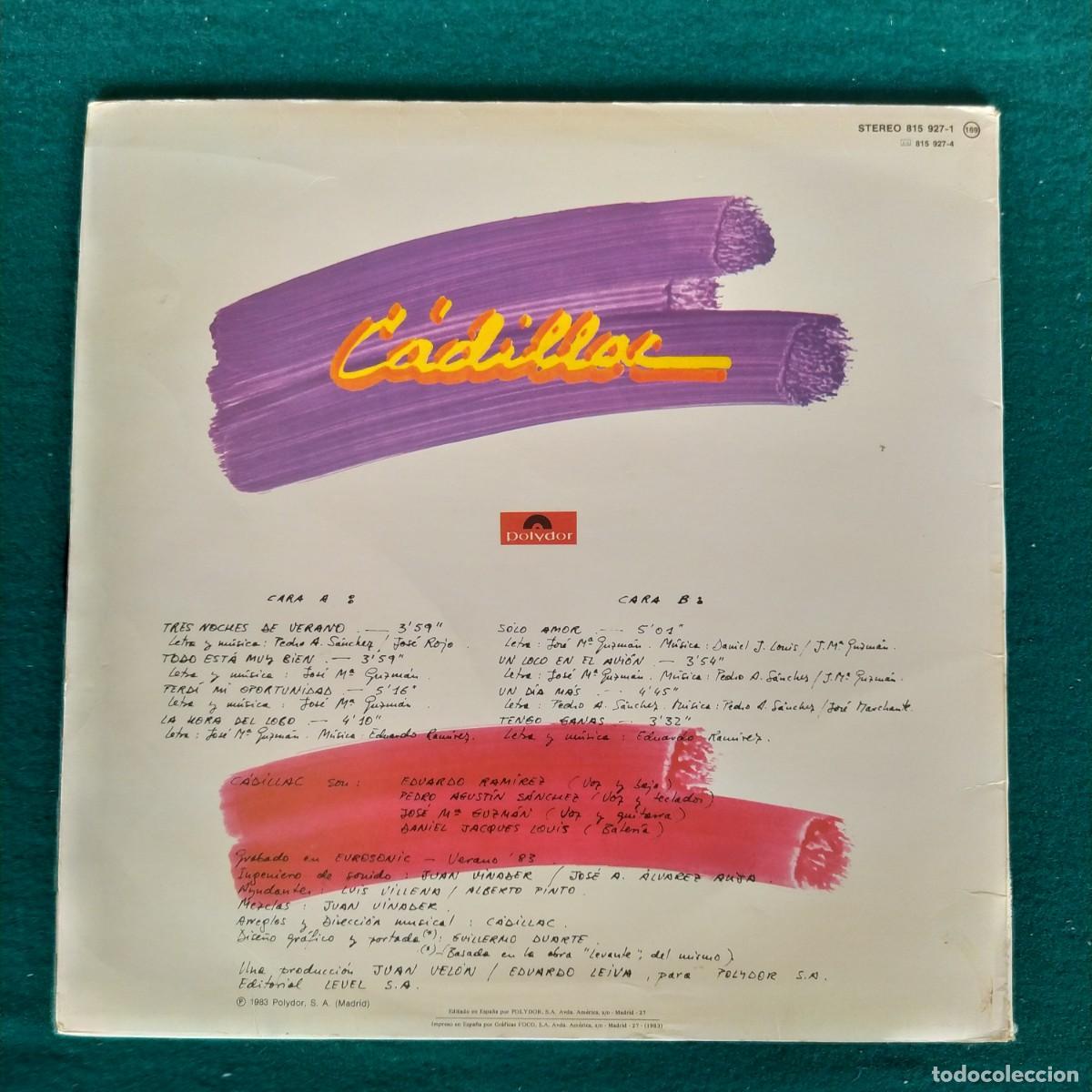Discos de vinilo: Cadillac &ndash; Un D&iacute;a M&aacute;s - Foto 2