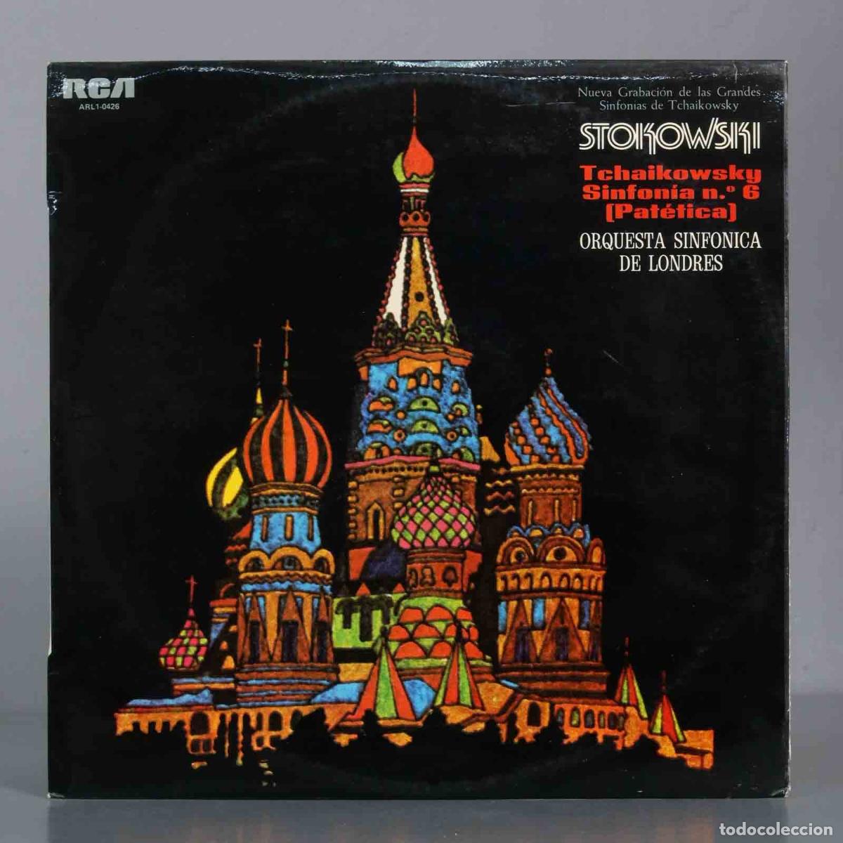 Vinyl-Schallplatten: LP. TCHAIKOWSKY Sinfon&iacute;a 6 (Pat&eacute;tica) RCA. STOKOWSKI