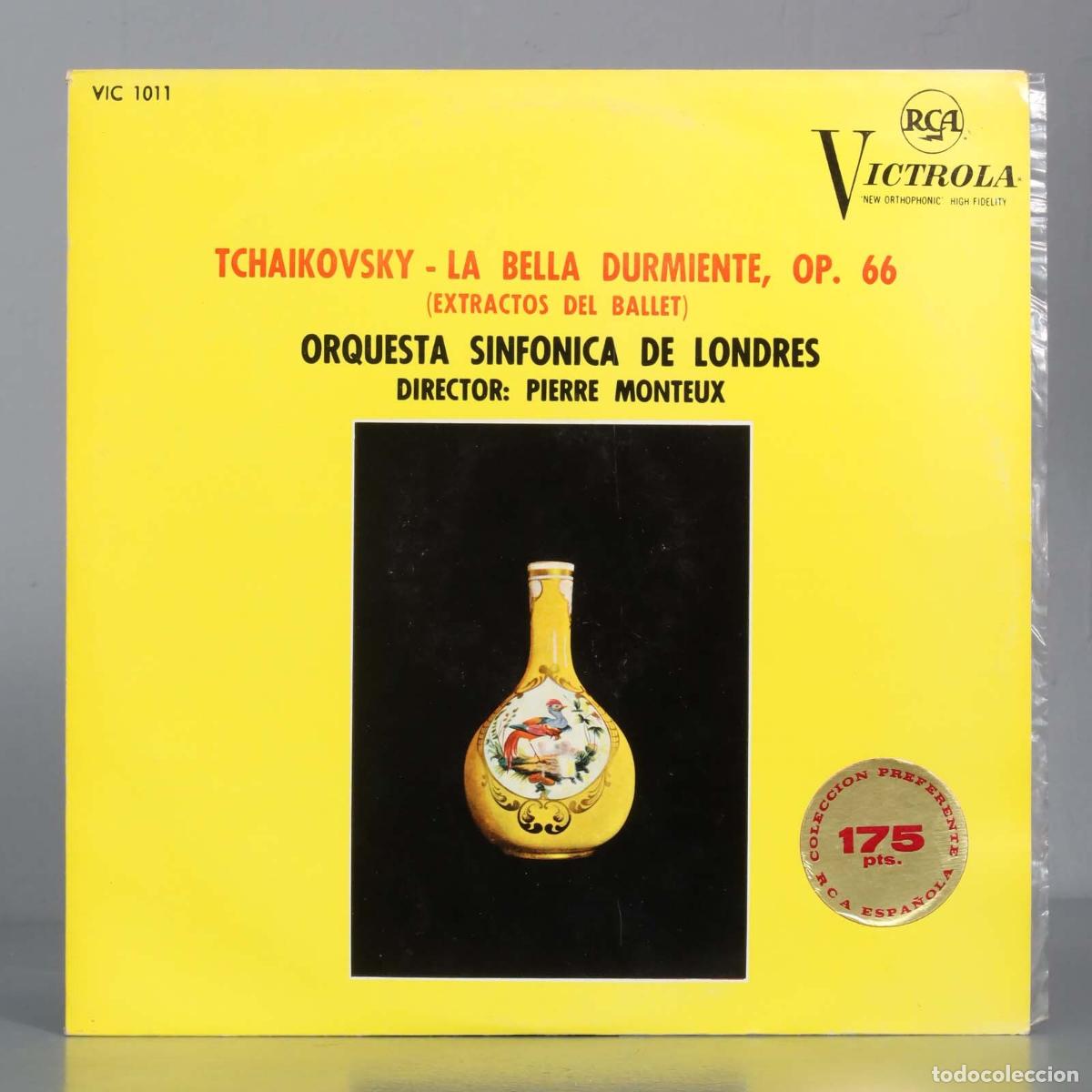 Discos de vinilo: LP. TSCHAIKOWSKY LA BELLA DURMIENTE, op. 66. MONTEUX - Foto 1