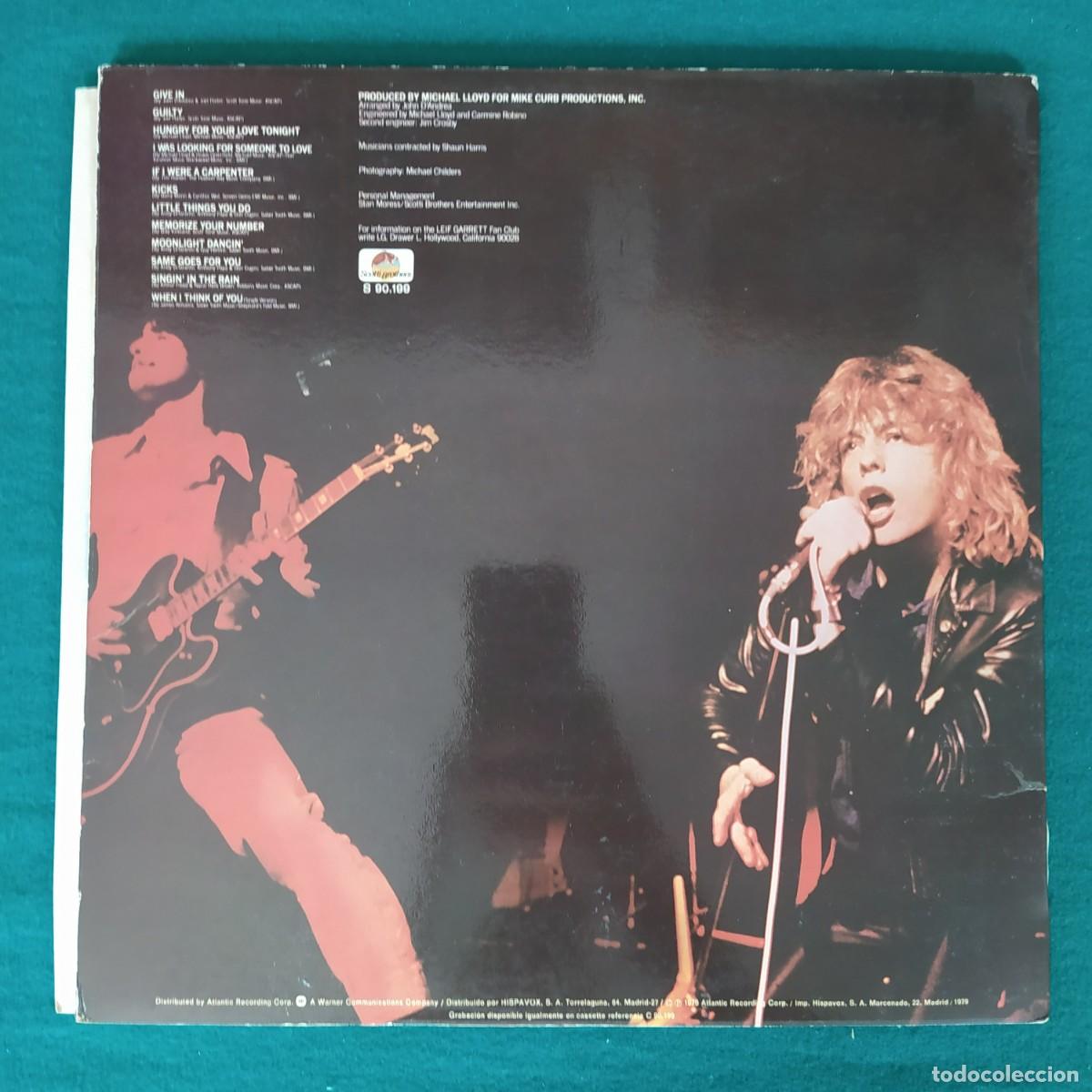 Discos de vinilo: Leif Garrett &ndash; Same Goes For You - Foto 2