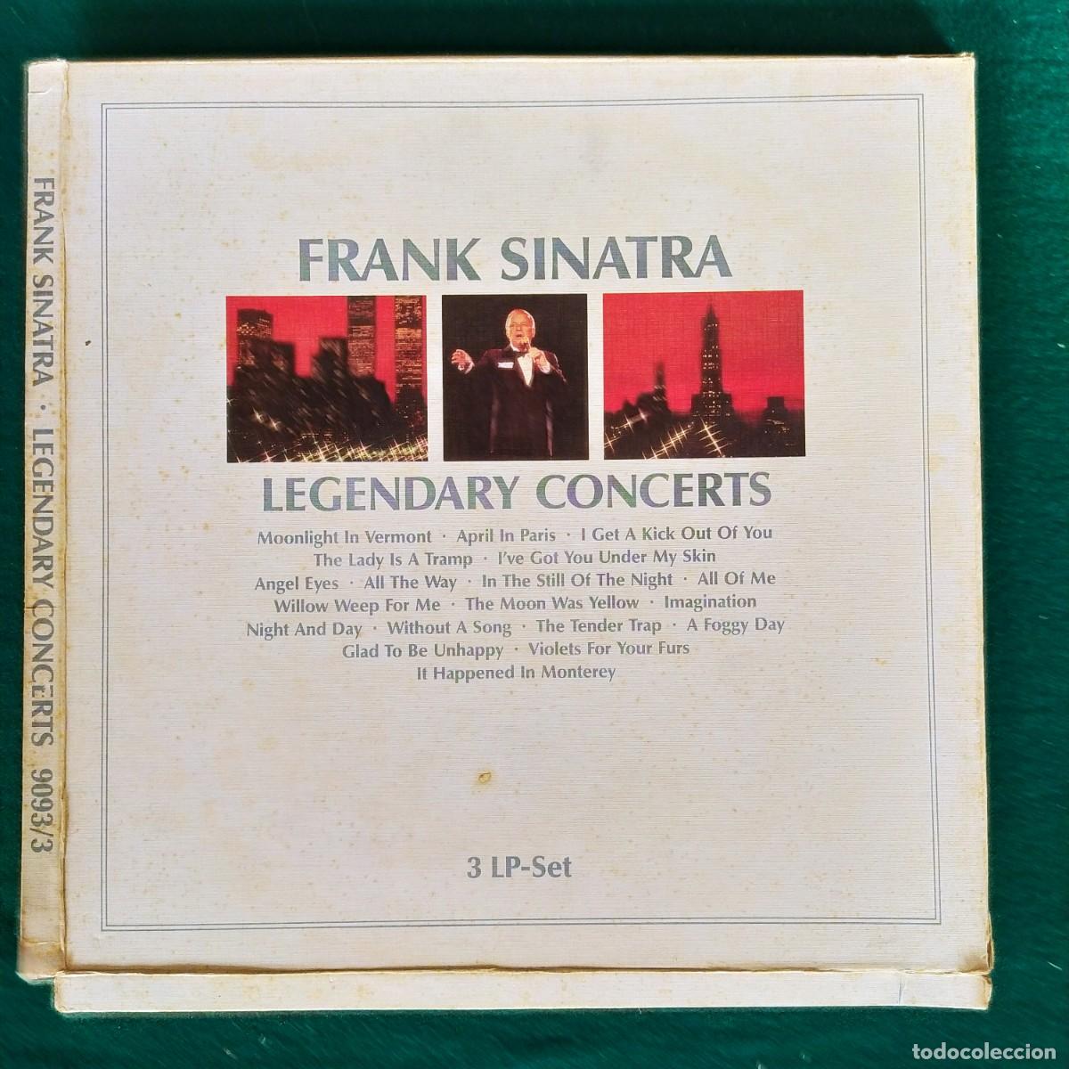 Discos de vinilo: Frank Sinatra &ndash; Legendary Concerts - Foto 1