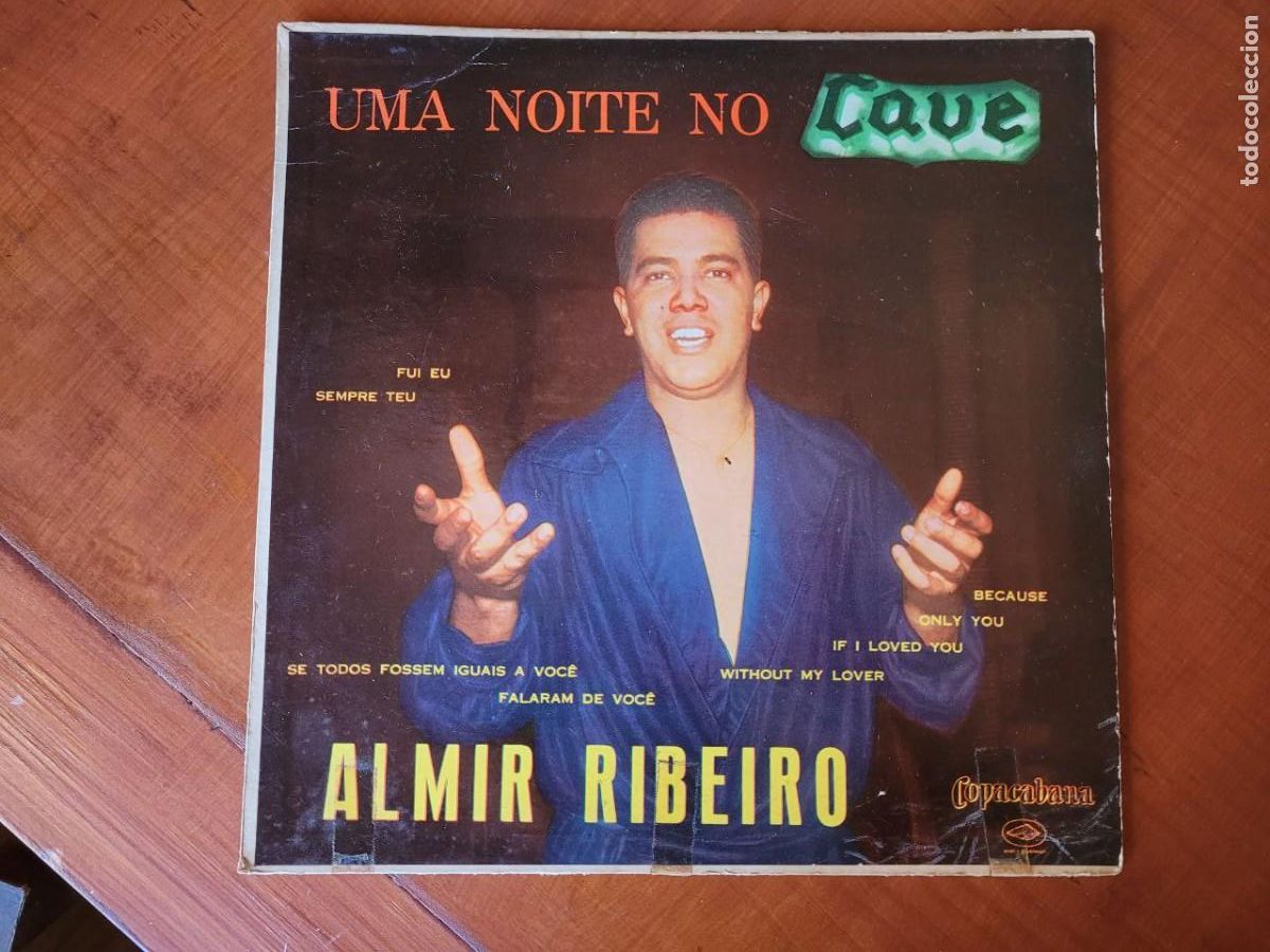 Disques de vinyle: LP 33, 1/3 COPACABANA, ALMIR RIBEIRO - UNA NOITE NO CAVE - EDICION BRASIL