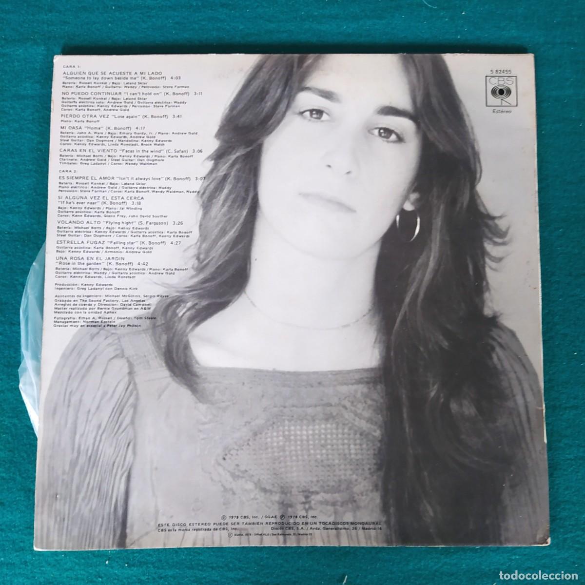Discos de vinilo: Karla Bonoff &ndash; Karla Bonoff - Foto 2