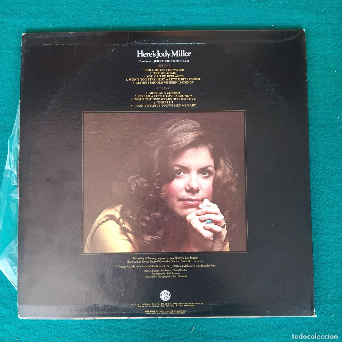 Discos de vinilo: Jody Miller &ndash; Heres Jody Miller - Foto 2