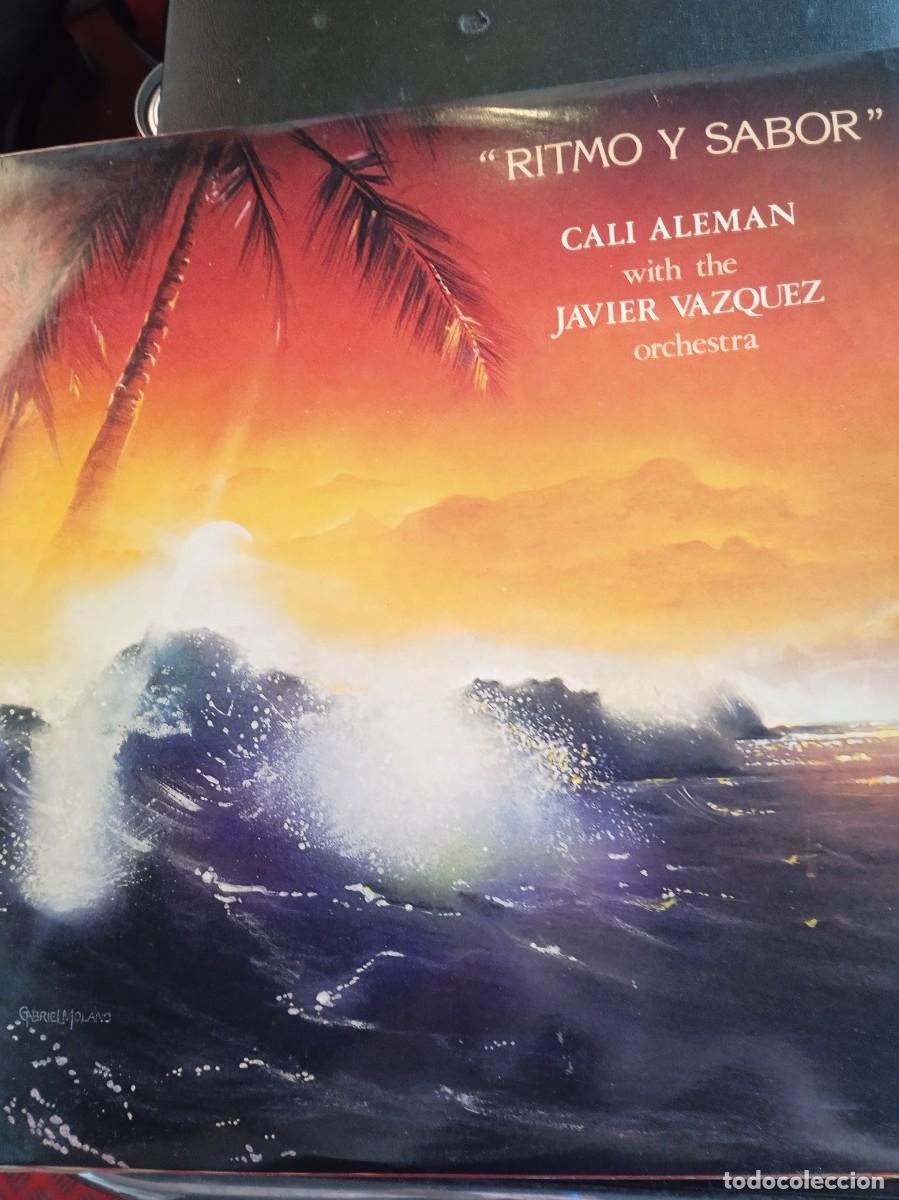 Dischi in vinile: CALI ALEMAN WITH THE JAVIER VAZQUEZ ORCHESTRA- RITMO Y SABOR. LP