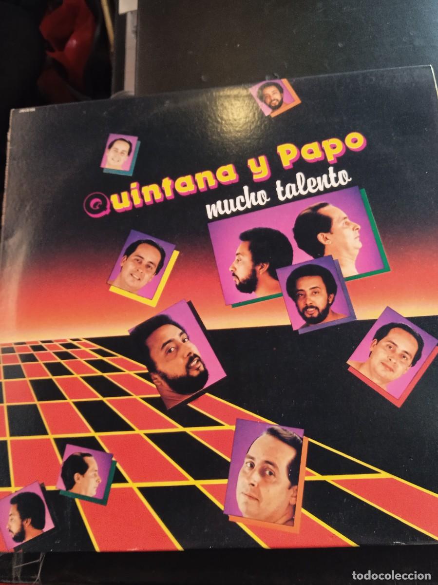 Discos de vinilo: QUINTANA Y PAPO- MUCHO TALENTO. LP - Foto 1