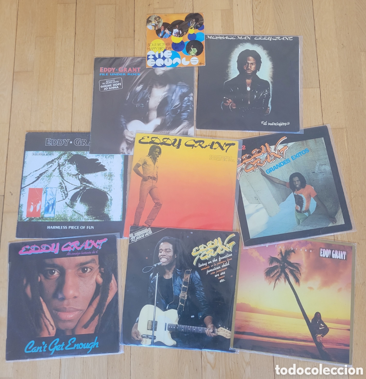 Discos de vinilo: Coleccion Eddy Grant 9 lp. - Foto 1