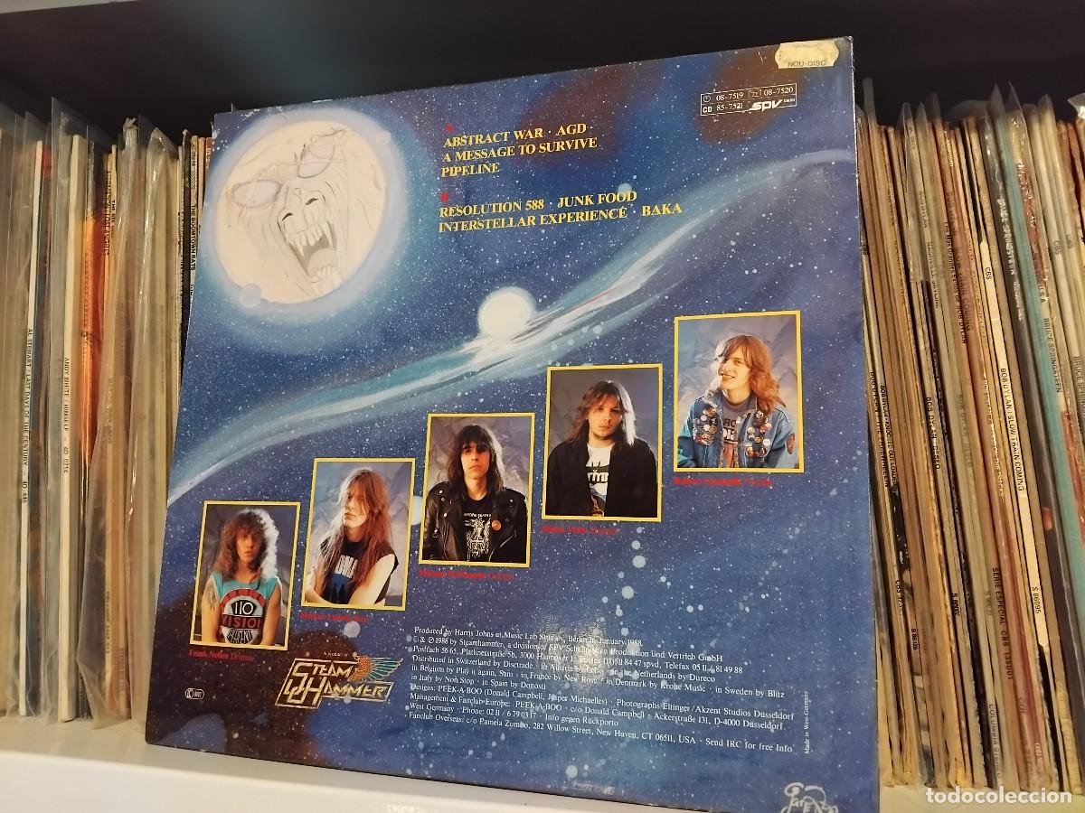 Discos de vinilo: Assassin &lrm;&ndash; Interstellar Experience - lp edic. germany 1988 - Foto 2