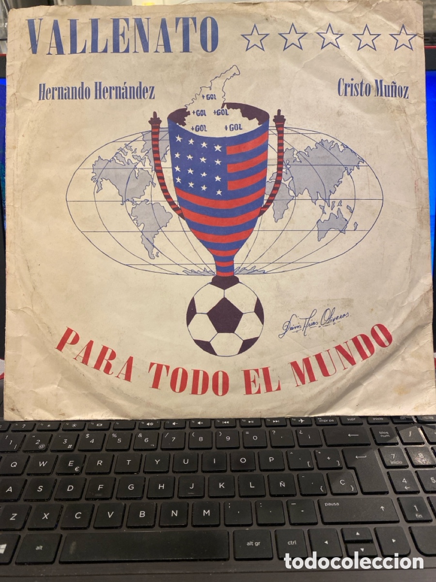 Dischi in vinile: HERNANDO HERNANDEZ Y CRISTO MU&Ntilde;OZ - VALLENATO PARA TODO EL MUNDO LP COLOMBIA