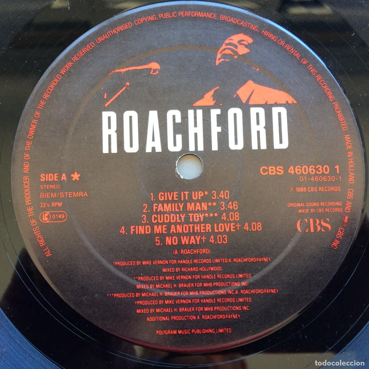 Discos de vinilo: Roachford &ndash; Roachford Holanda 1988 CBS - Foto 5