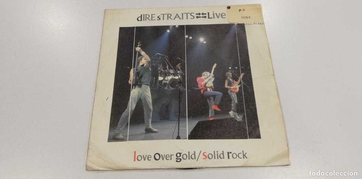 Discos de vinilo: SCO13- Dire Straits - Live - Love Over Gold / Solid Rock (7&rdquo;, Single) - Foto 1