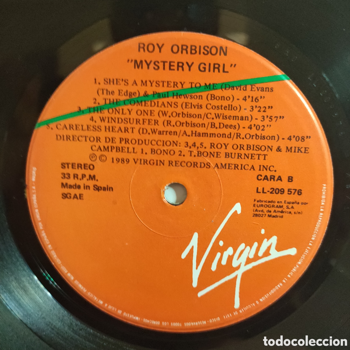 Discos de vinilo: Roy Orbison &ndash; Mystery Girl - Foto 3