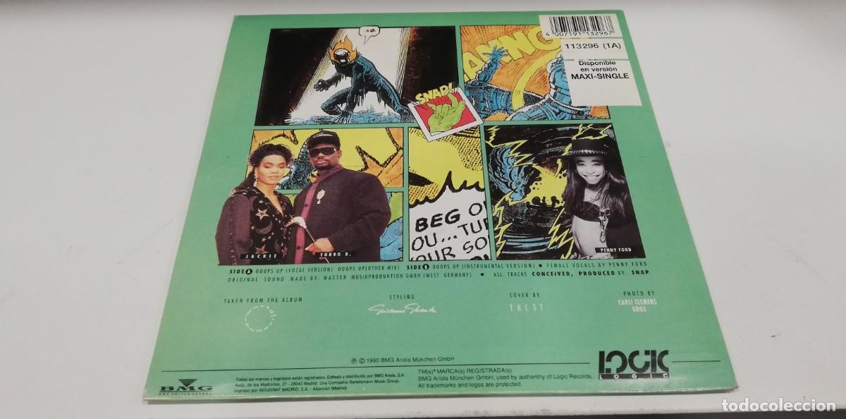 Discos de vinilo: SCO13- Snap! - Ooops Up (7&rdquo;, Single) - Foto 2