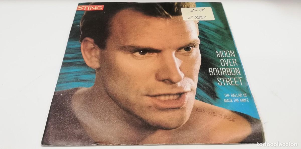 Discos de vinilo: SCO13- Sting - Moon Over Bourbon Street (7&rdquo;, Single) - Foto 1