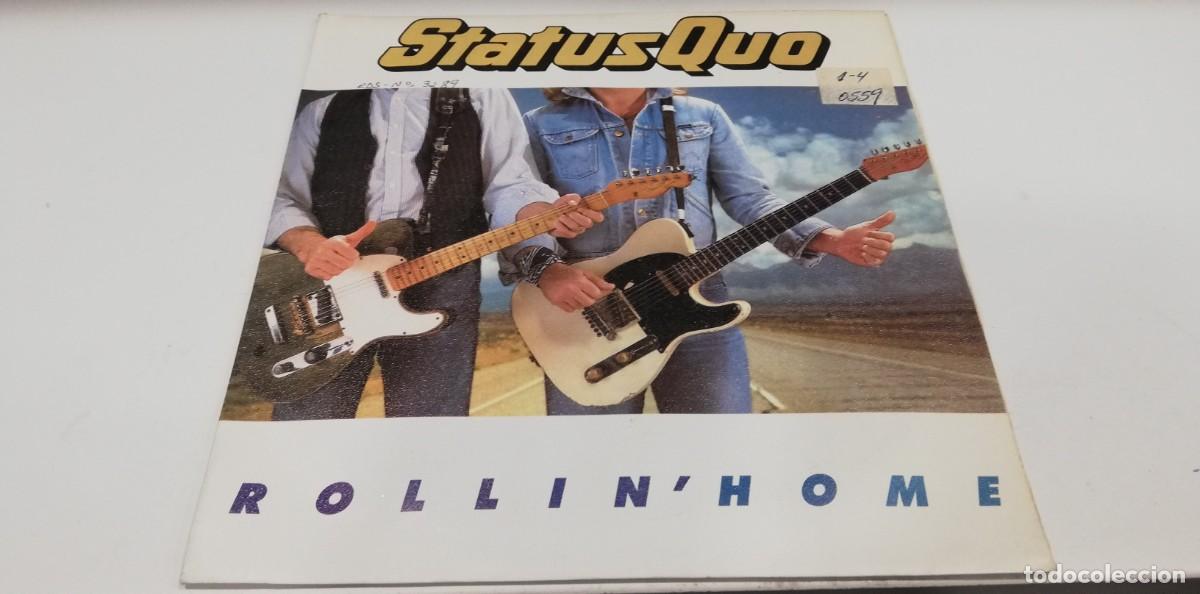 Discos de vinilo: SCO13- Status Quo - Rollin Home (7&rdquo;, Single) - Foto 1