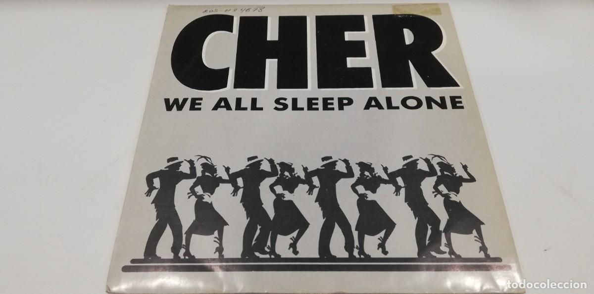 Discos de vinilo: SCO13-Cher - We All Sleep Alone (7&rdquo;, Single, Promo) - Foto 1