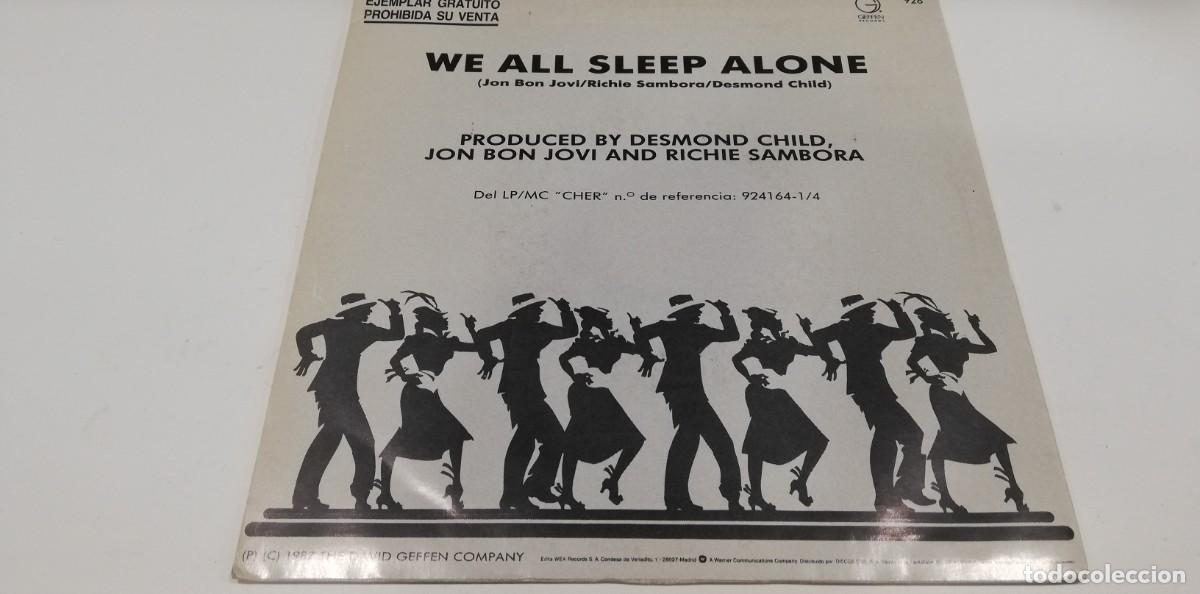 Discos de vinilo: SCO13-Cher - We All Sleep Alone (7&rdquo;, Single, Promo) - Foto 2