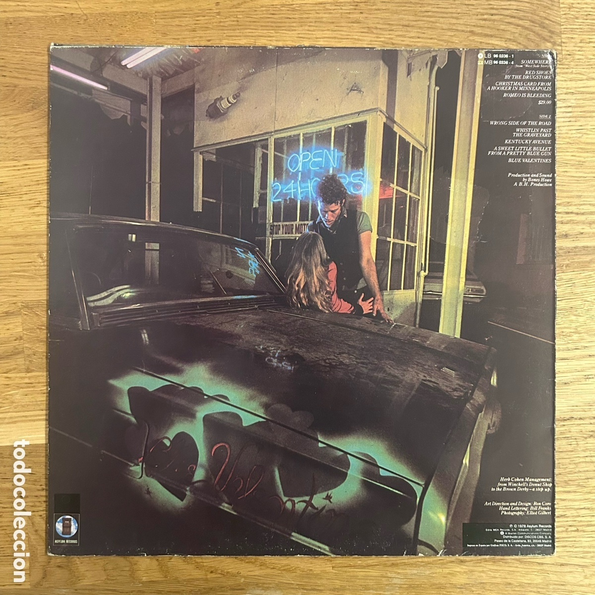 Discos de vinilo: Tom Waits - Blue Valentine - Foto 2