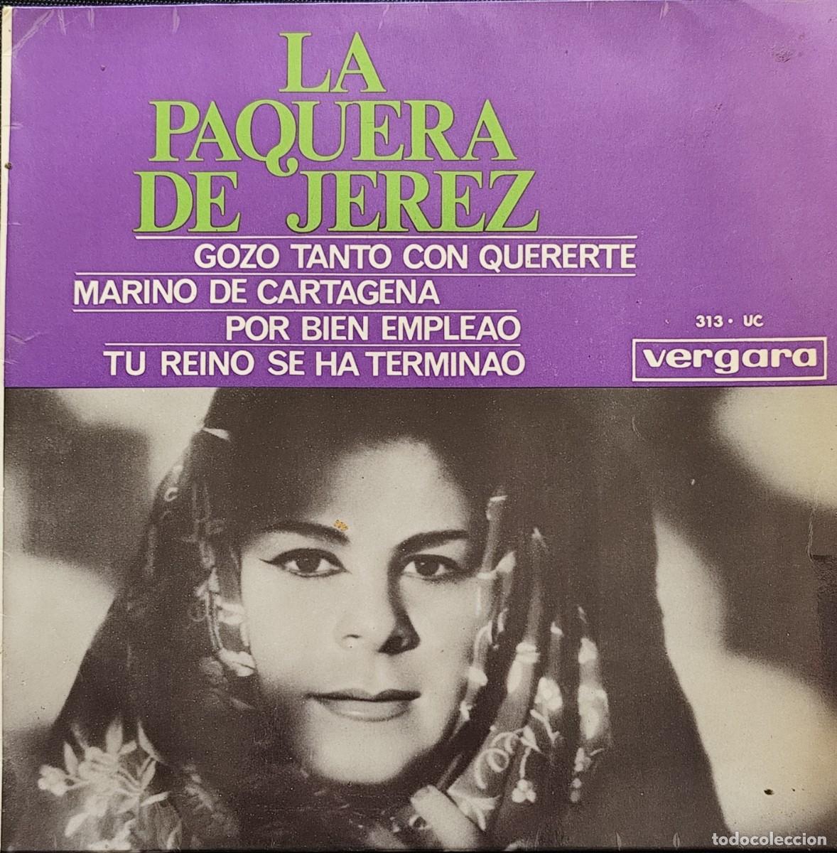 Discos de vinilo: SINGLE LA PAQUERADE JEREZ - Foto 1