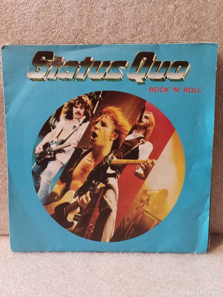 Discos de vinilo: STATUS QUO-ROCKNROLL. - Foto 1