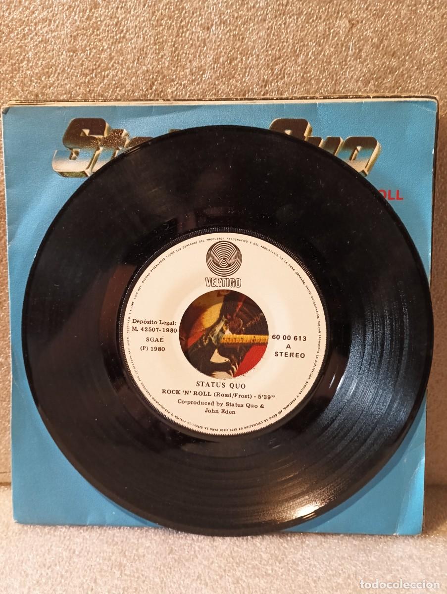 Discos de vinilo: STATUS QUO-ROCKNROLL. - Foto 2