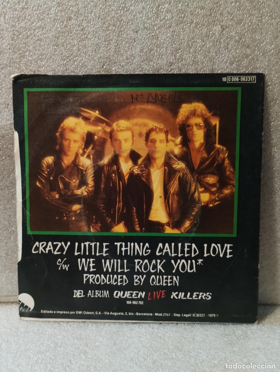 Discos de vinilo: QUEEN-Crazy little thing... . - Foto 3