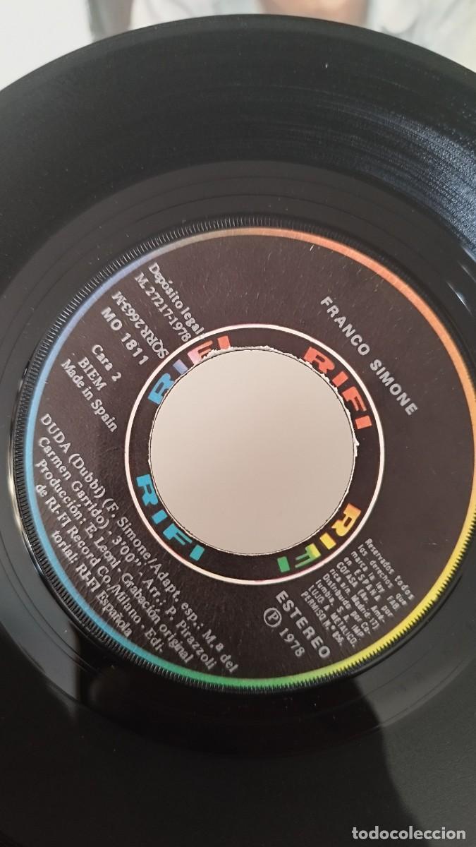 Discos de vinilo: Franco Simone - respiro. Single 7&rdquo; - Foto 2