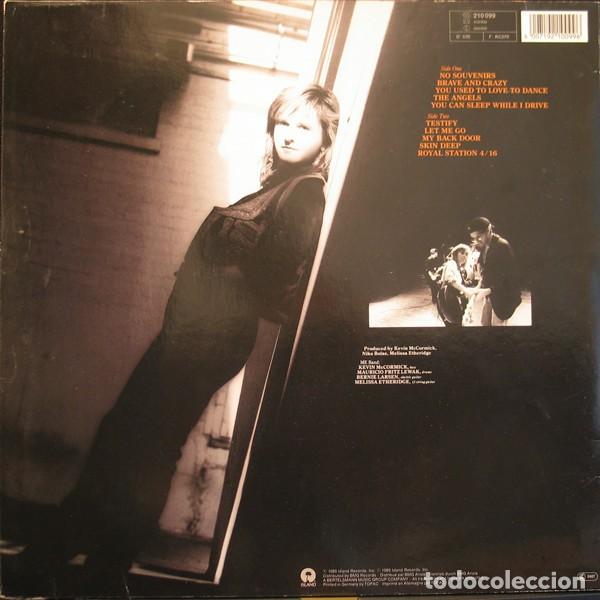 Discos de vinilo: Melissa Etheridge &lrm;&ndash; Brave And Crazy - Foto 2