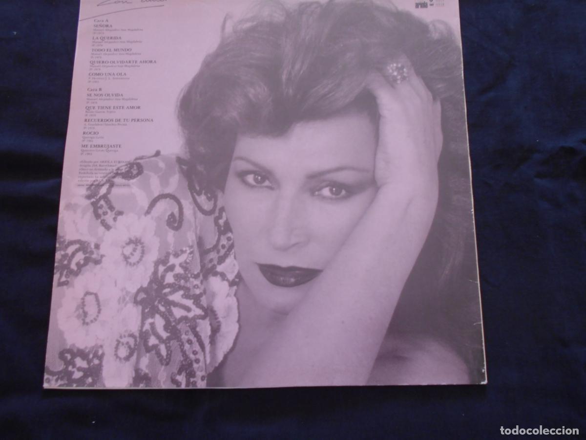 Discos de vinilo: LP ROCIO JURADO // CON AMOR // SE&Ntilde;ORA + 9 - Foto 2