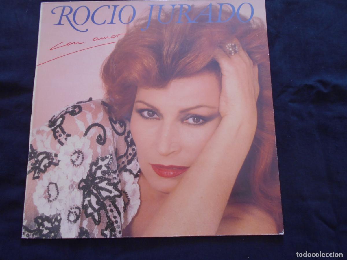 Discos de vinilo: LP ROCIO JURADO // CON AMOR // SE&Ntilde;ORA + 9 - Foto 1
