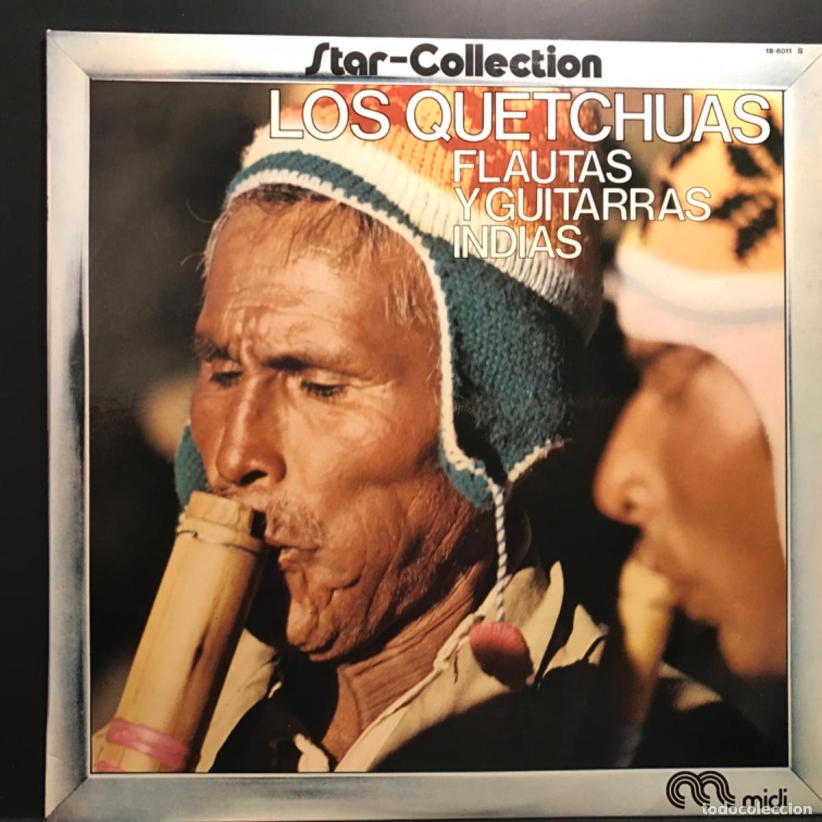 Dischi in vinile: Los Quetchuas ● Flautas Y Guitarras Indias ● Vinyl, LP, Stereo 1975 Spain
