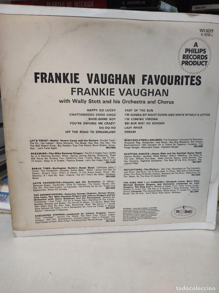 Discos de vinilo: Frankie Vaughan &ndash; Favourites - Foto 2
