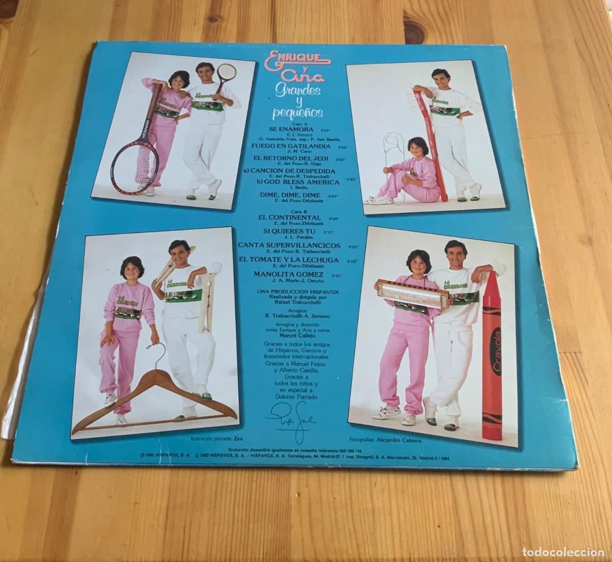Discos de vinilo: Vinilo de Enrique y Ana - Foto 2