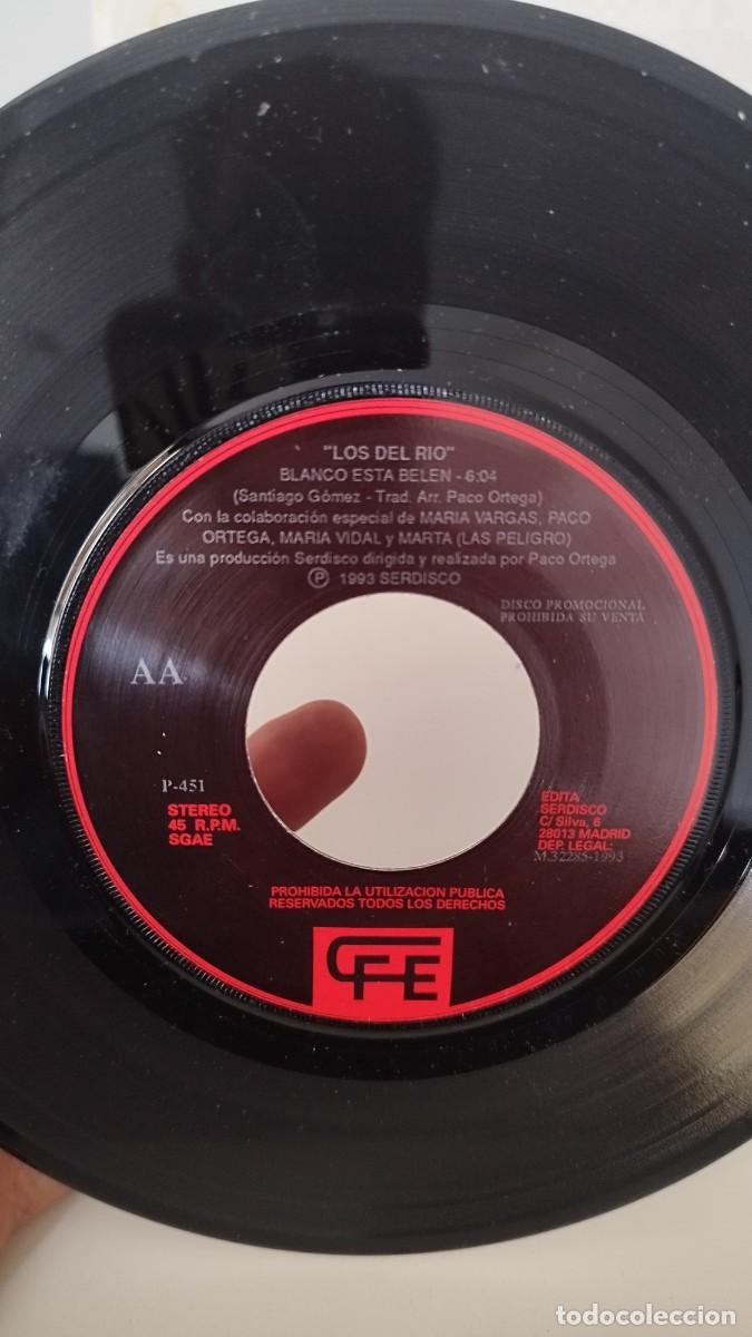 Discos de vinilo: Los del R&iacute;o - Navidad en el roc&iacute;o. Single 7&rdquo; - Foto 2