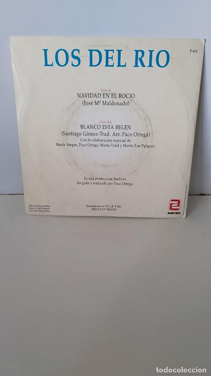 Discos de vinilo: Los del R&iacute;o - Navidad en el roc&iacute;o. Single 7&rdquo; - Foto 3
