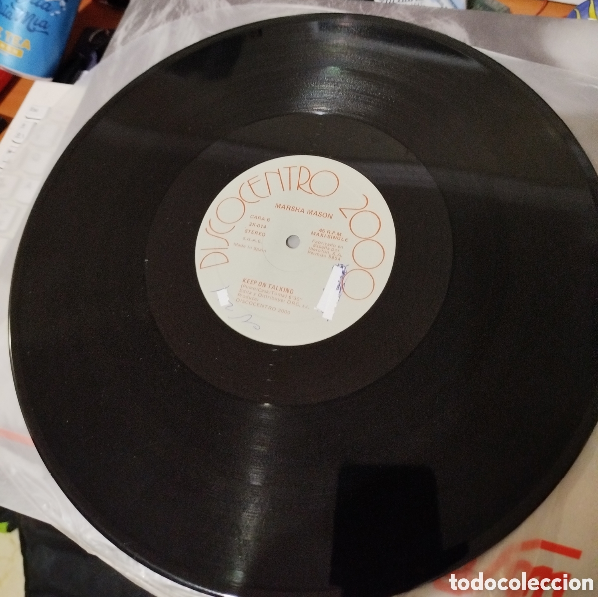 Discos de vinilo: Marsha mason - Everybody&acute;s talkin - Foto 3