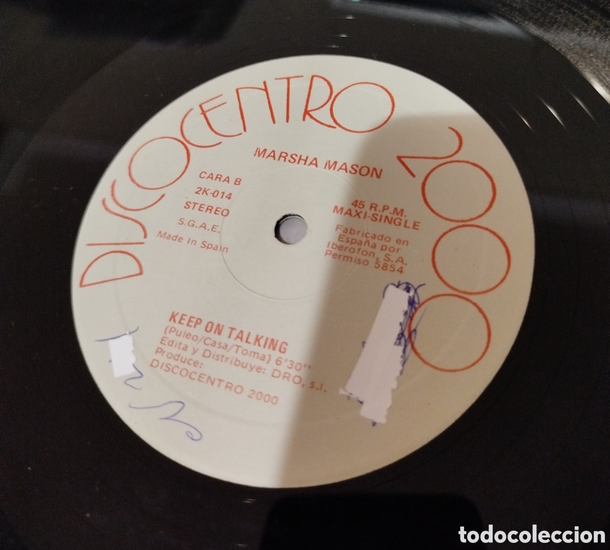 Discos de vinilo: Marsha mason - Everybody&acute;s talkin - Foto 4