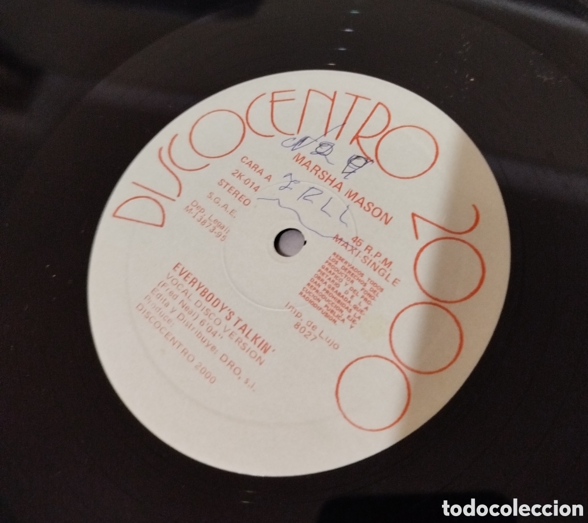 Discos de vinilo: Marsha mason - Everybody&acute;s talkin - Foto 5