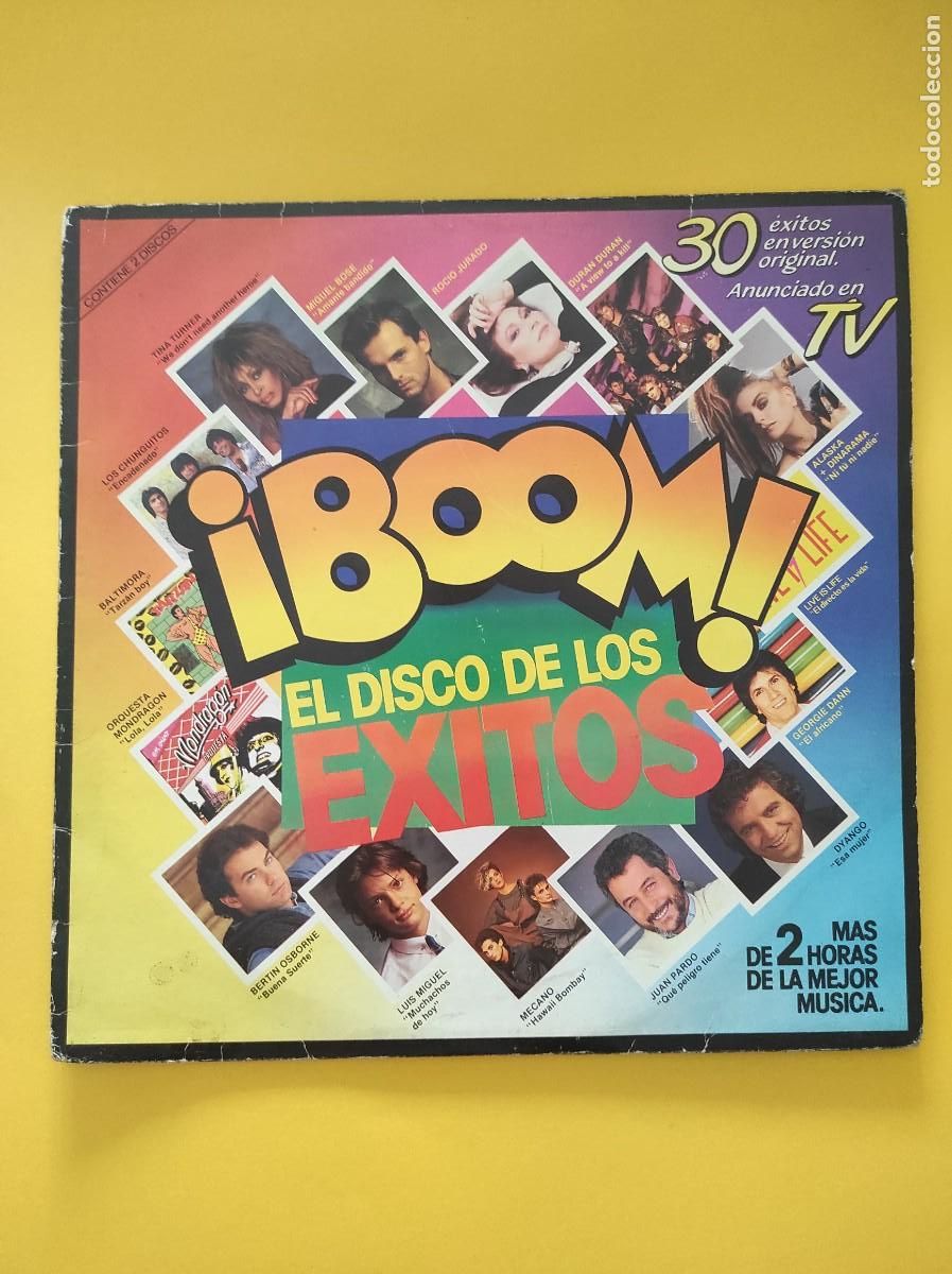 Discos de vinilo: Aula Vinilo BOOM El disco de los &eacute;xitos (doble) - Foto 1