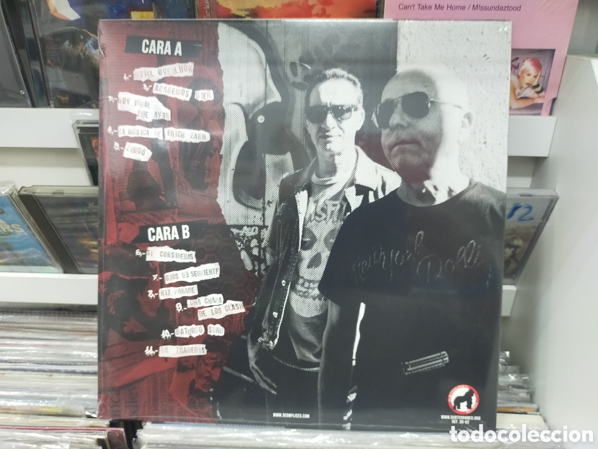 Discos de vinilo: III c&oacute;mplices LP la tragedia precintado - Foto 2