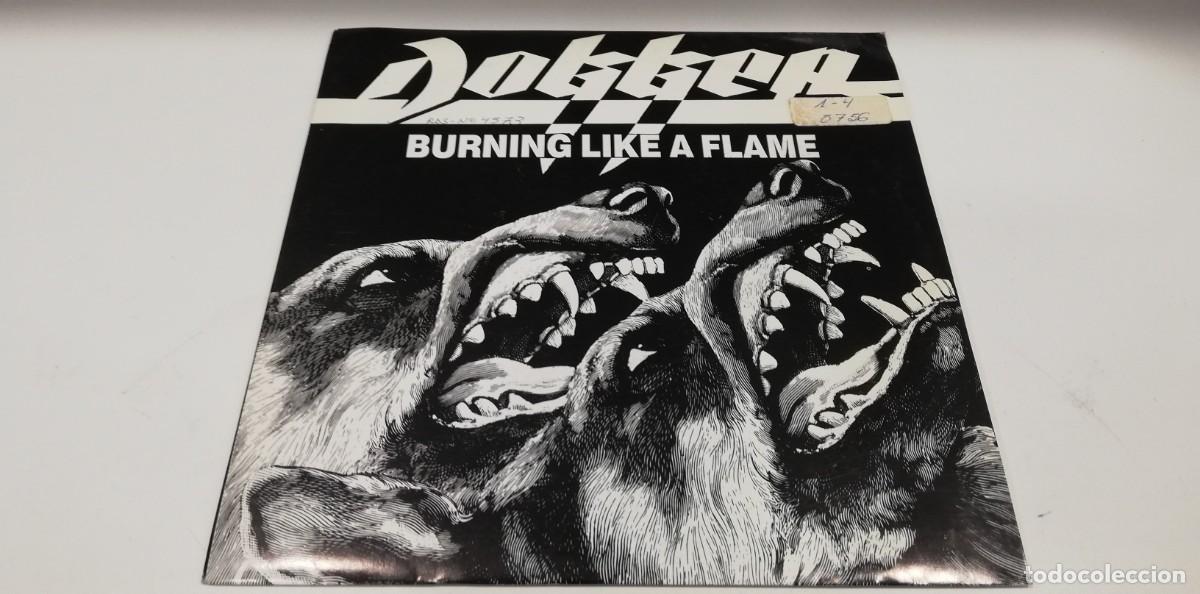 Discos de vinilo: SCO13- Dokken - Burning Like A Flame (7&rdquo;, Promo) - Foto 1