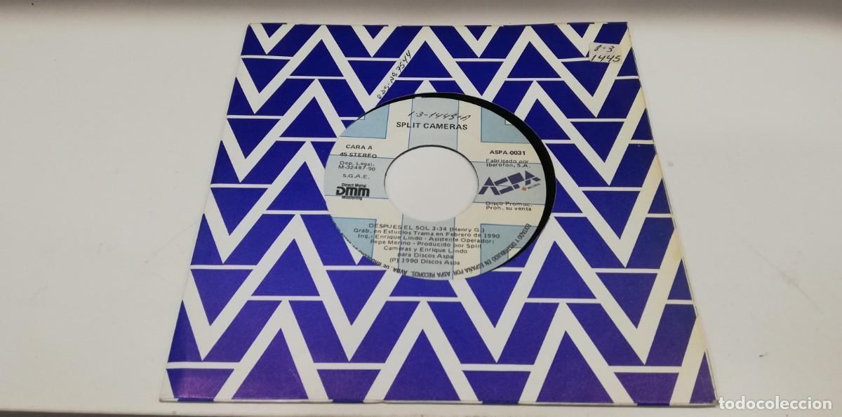 Discos de vinilo: SCO13- Split Cameras - Despues El Sol (7&rdquo;, S/Sided, Promo) - Foto 1