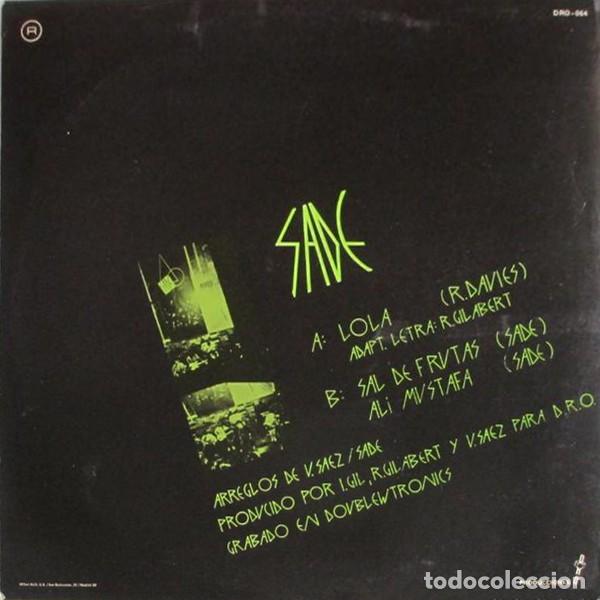 Discos de vinilo: Sade &ndash; Sade - Maxi 12&rdquo; - Foto 2