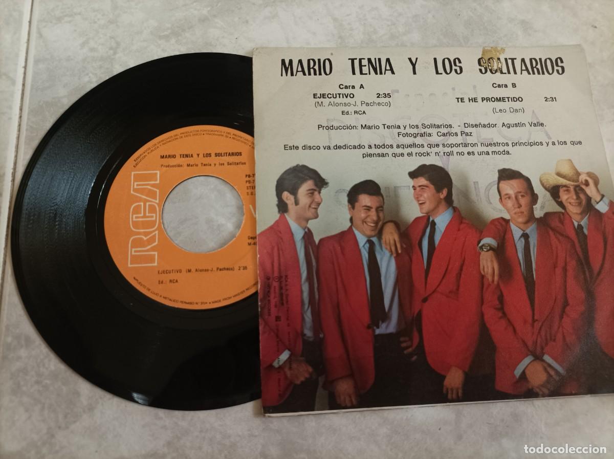 Discos de vinilo: Mario tenia y los solitarios single - Foto 2