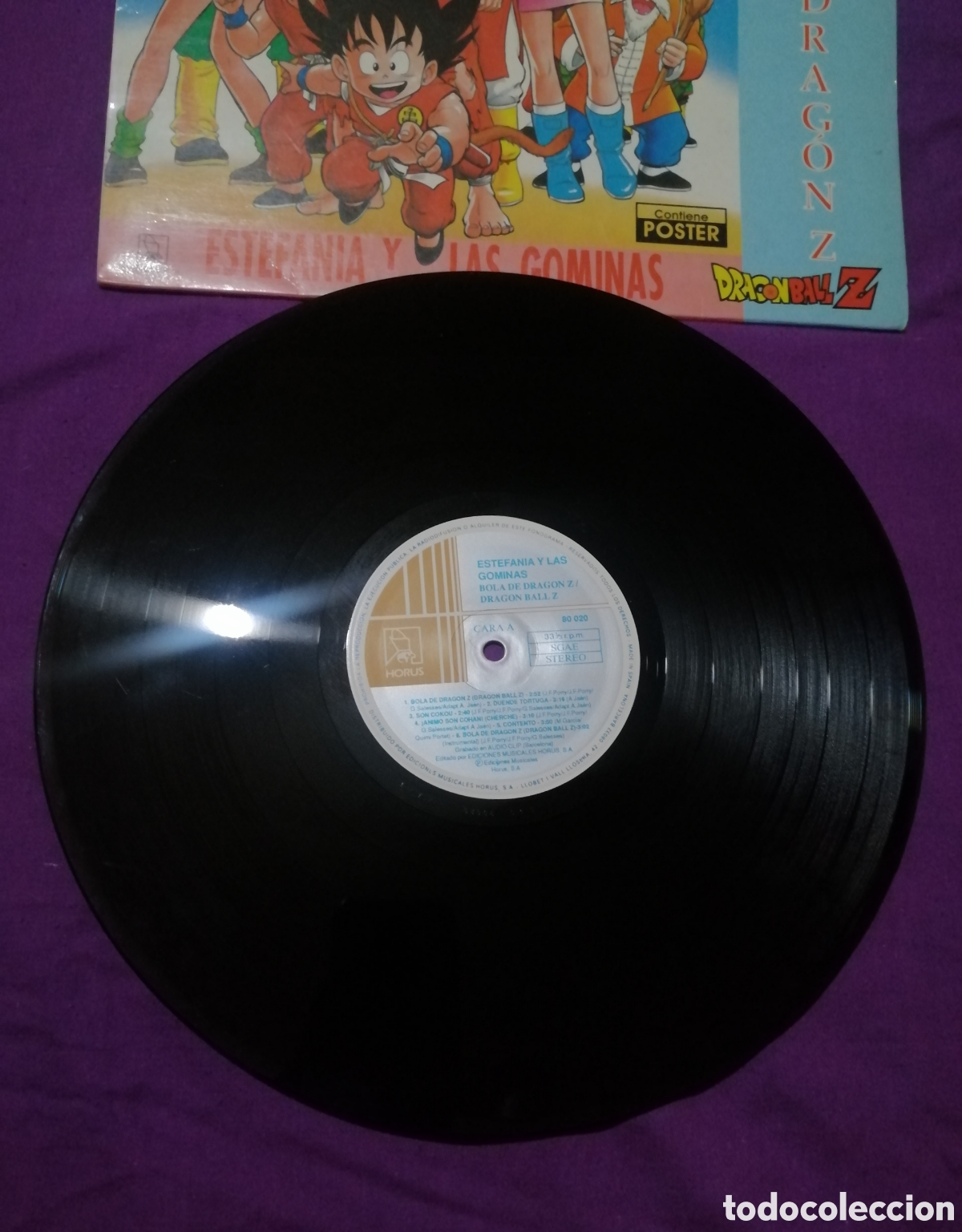 Discos de vinilo: LP-Vinilo BOLA DE DRAG&Oacute;N Z LP 1992 - Foto 4